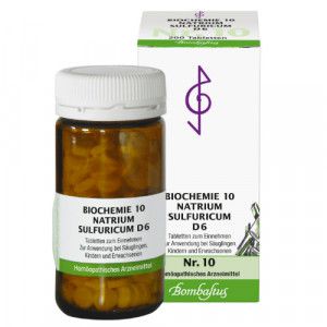 BIOCHEMIE 10 Natrium sulfuricum D 6 Tabletten