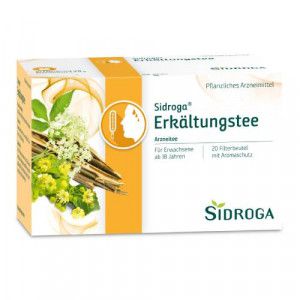 SIDROGA Erkältungstee Filterbeutel