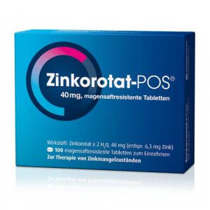 ZINKOROTAT POS magensaftresistente Tabletten