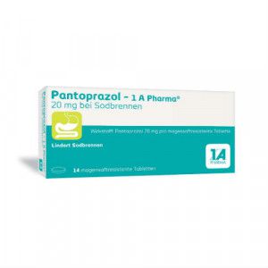 PANTOPRAZOL-1A Pharma 20mg bei Sodbrennen msr.Tab.