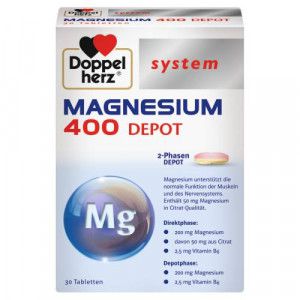 DOPPELHERZ Magnesium 400 Depot system Tabletten